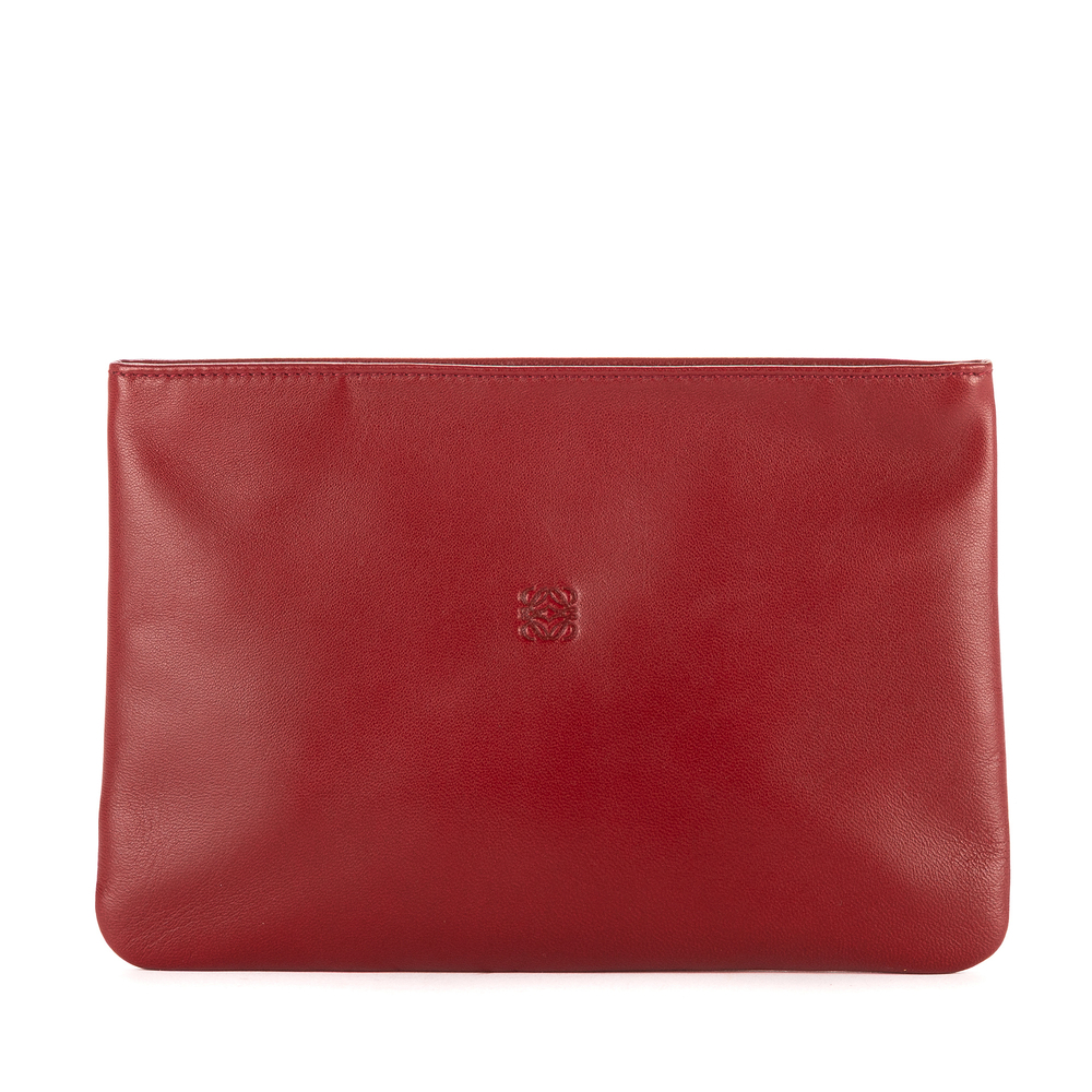 Loewe Anagram Logo Clutch